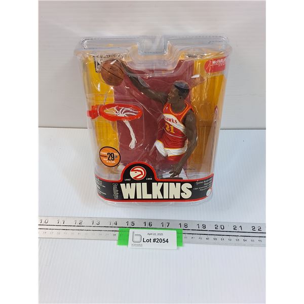 Dominique Wilkins NBA Basketball Figurine - NOS
