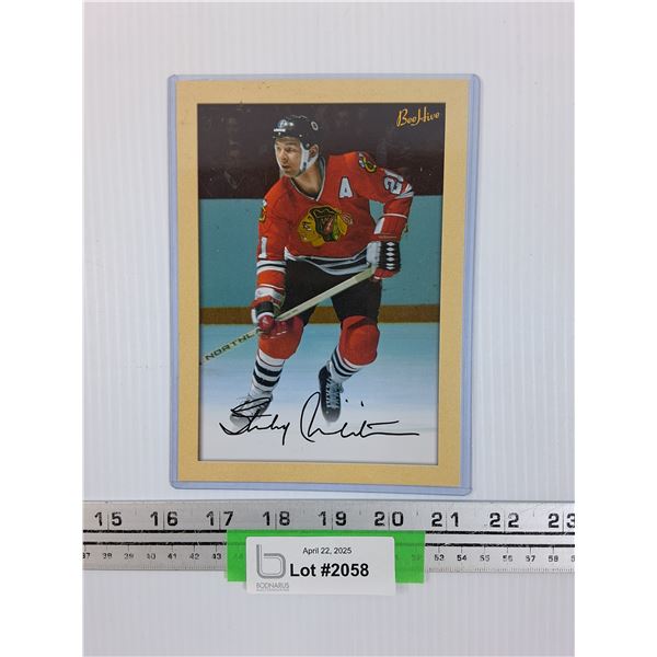 Stan Mikita Upper Deck Over Sized Hockey Trading Card