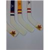 Image 3 : (4) Mini Hockey Sticks - Esso Brand - USA, Canada, USSR, CSFR