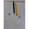 Image 4 : (4) Mini Hockey Sticks - Esso Brand - USA, Canada, USSR, CSFR