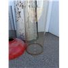 Image 2 : *** Bowser Style Clear Vision Circa 1925 Gas Pump w/Glass & Metal Protector - As Is - 100" Tall x 24