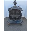 Image 1 : *** McClary Peerless No.25 Antique Cast Iron Wood Stove - 29" x 25.5" x 41" Tall - CANNOT SHIP - As 