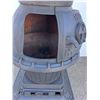 Image 4 : *** Antique McClary Blazer 190 Cast Iron Barrel Style Wood Stove - 20" x 22" x 31.5" - CANNOT SHIP