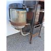 Image 2 : *** Antique Kerosene/Oil Heater w/Glass Canisters - 49" Tall x  25" - CANNOT SHIP, As Is