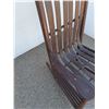 Image 3 : *** Antique Primitive Bent Wood Rocking Chair - Missing Arm - CANNOT SHIP, As Is