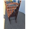 Image 5 : *** Antique Primitive Bent Wood Rocking Chair - Missing Arm - CANNOT SHIP, As Is