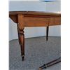 Image 2 : *** English Style Cornish Scrub Kitchen Table - 53" x 40.5" x 29.5" - CANNOT SHIP, As Is