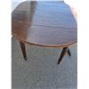 Image 3 : *** English Style Cornish Scrub Kitchen Table - 53" x 40.5" x 29.5" - CANNOT SHIP, As Is