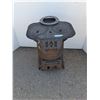 Image 1 : *** Dorco Cast Iron Wood Stove w/Base - 23.5" Tall x 20" Wide x 21" Deep - CANNOT SHIP, As Is
