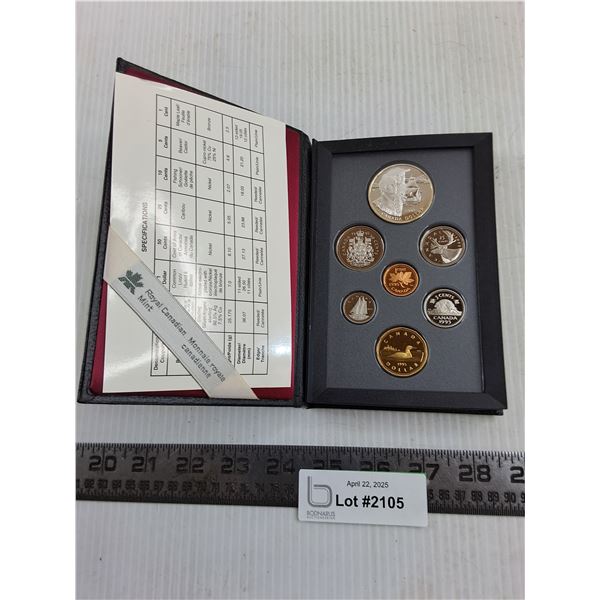 Canadian Mint Book of 1995 Canadian Coins