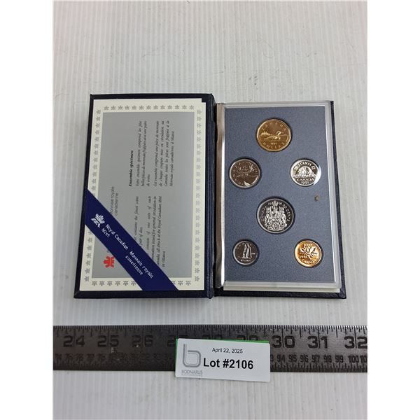 Canadian Mint Book of 1991 Canadian Coins