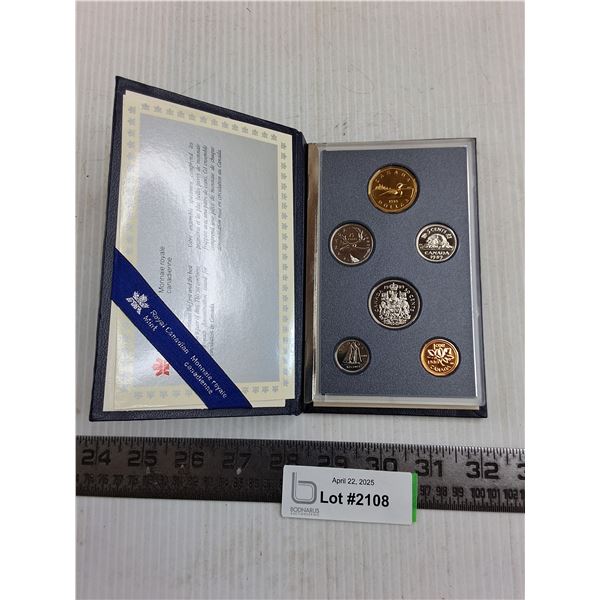 Canadian Mint Book of 1989 Canadian Coins