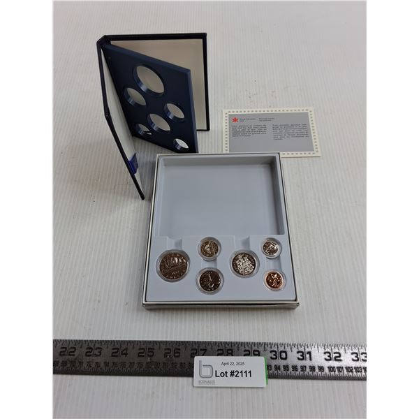 Canadian Mint Book of 1987 Canadian Coins
