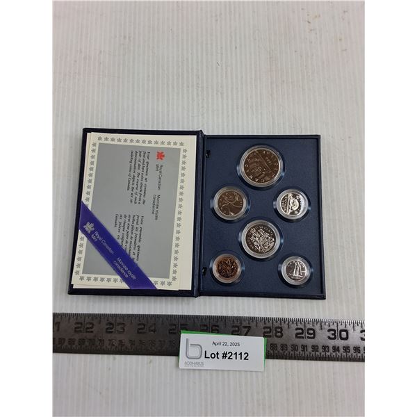 Canadian Mint Book of 1986 Canadian Coins
