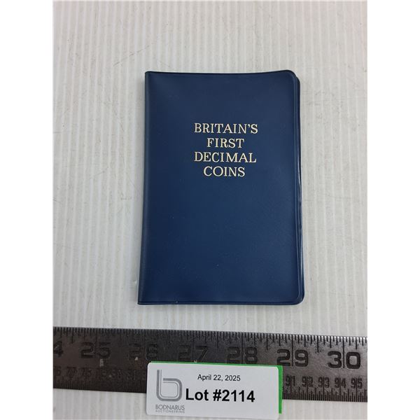 Book of Britain's First Decimal Coins