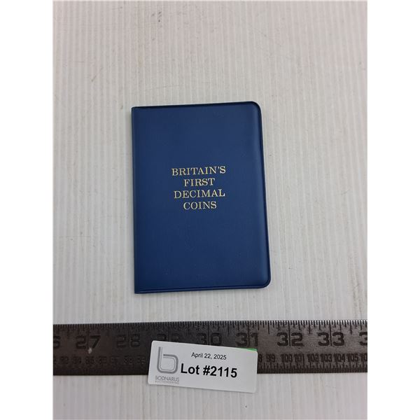 Book of Britain's First Decimal Coins
