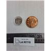 Image 1 : Copper US Zodiac Token & $20 Silver 2012 Canadian Coin - Cannot Guarantee Authenticity