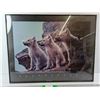 Image 1 : Brandenburg Framed Wolf Pups Photo