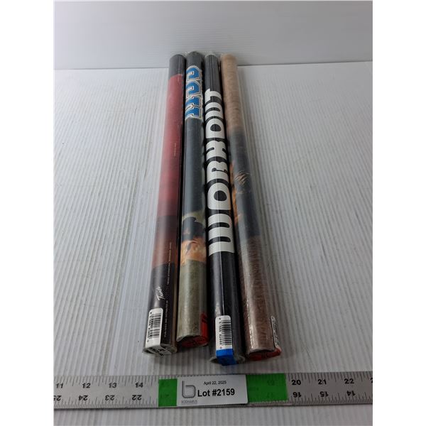 (4) Sealed Posters- Ricky Martin, Workout, Stone Cold, Baywatch