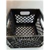 Image 2 : *(4) Milk Crates- Cannot Ship 10.75" Tall x 12.75"