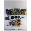 Image 1 : Various Computer Parts - Motherboards, RAM, Cooling Fans and Misc