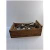 Image 3 : Various Hinges and Wooden Crate