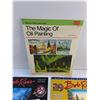 Image 4 : The Joy of Painting Books by Bob Ross and The Magic Of Oil Painting Book