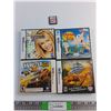 Image 1 : (5) Nintendo DS Games - Phineas & Ferb, Tangled and Monster 4x4 3D