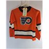 Image 1 : Vintage 1960s York Originals NHL Philadelphia Flyers Youth Knit Hockey Jersey