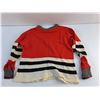 Image 3 : Vintage 1960s Eatin Truline Chicago Blackhawks Youth Hockey Jersey - Authentic