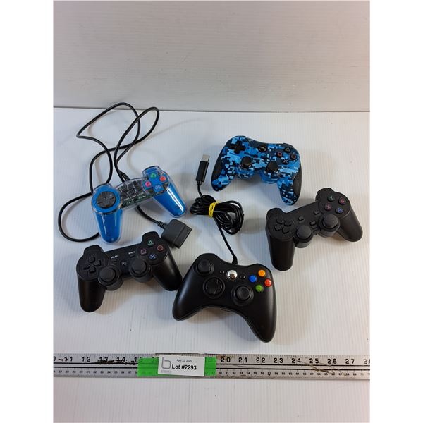 (5) Gaming Controllers - As Is