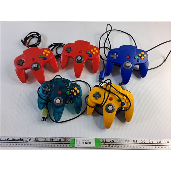 (5) Gaming Controllers - As Is