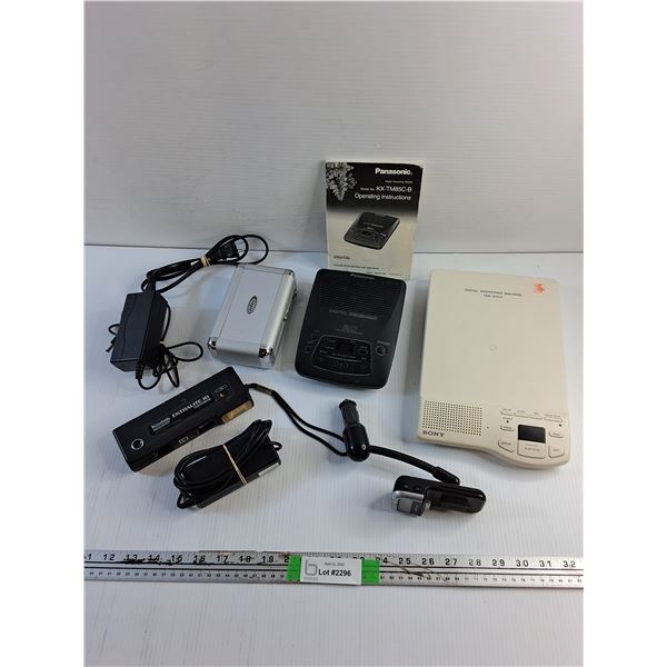 Digital Answering Machine, Vintage Kodak Ektralite Camera, Messaging System and Misc