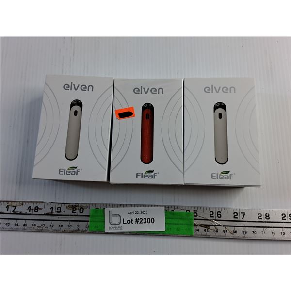 (3) Eleaf Elven Vape Pods - New, 19+