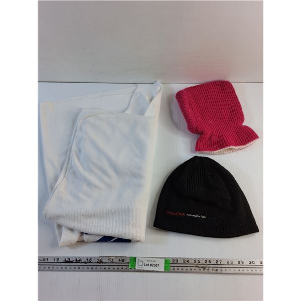 Sports Towel, Winter Hat and Kids' Ski Mask