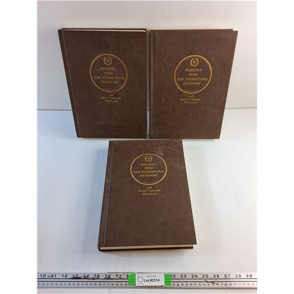 (3) Websters Third New International Dictionary
