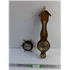 Image 1 : (2) Wall Hanging Barometer/Thermometers