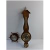 Image 2 : (2) Wall Hanging Barometer/Thermometers