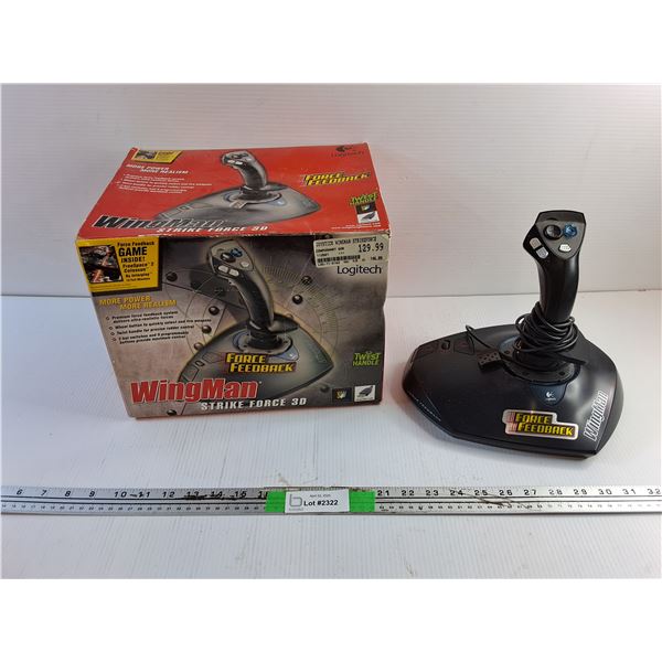Logitech Wingman Strikeforce Joystick - As Is