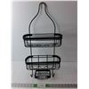 Image 1 : Metal Black Shower Organizer