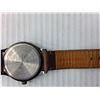 Image 3 : Timex Watch with Leather Band, Working
