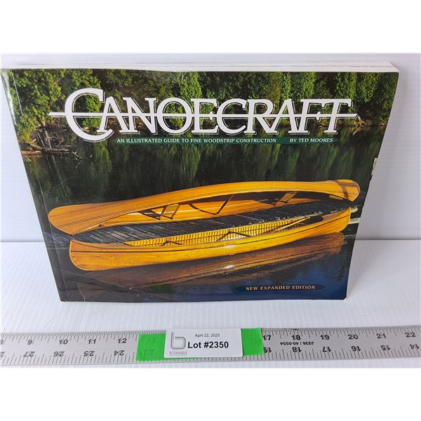 Canoecraft Book by Ted Moores