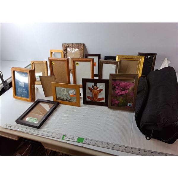 (15) Photo Frames/(4) Photos & Car Seat Heater- Untested