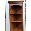 Image 2 : *Wood Corner Bookshelf with Decorative Drawer, Cannot Ship