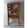 Image 1 : 3 Tier Wooden Step Stool, Pickup Preferred