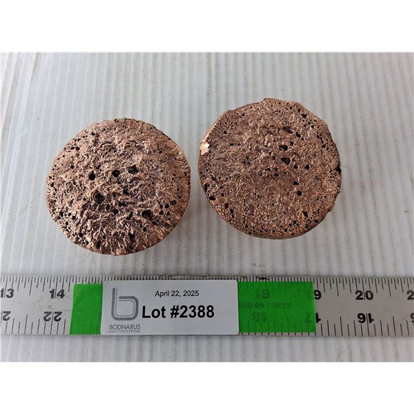 (2) Copper Ingots