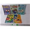 Image 1 : (5) Vintage Comics- The Little Monsters, The Flintstones, Chip n Dale, Scamp