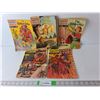 Image 1 : (5) Vintage Classics Illustrated Junior Comics- The Gallant Tailor, Golden Bird, Jane Eyre, Misc.