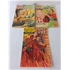 Image 2 : (5) Vintage Classics Illustrated Junior Comics- The Gallant Tailor, Golden Bird, Jane Eyre, Misc.