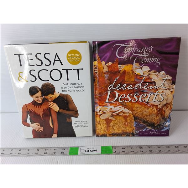 (2) Books-Tessa & Scott & Company's Coming Decadent Desserts